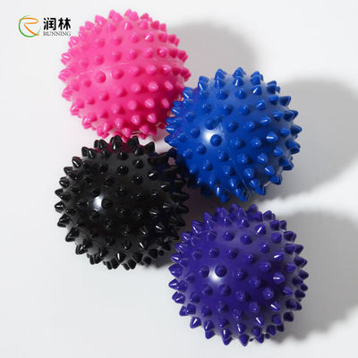 Anti-Stress สีสัน PVC โยคะ Spiky Massage Ball การออกกำลังกาย มือเท้า Pain Relief