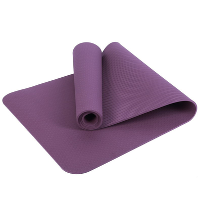 Sports Tpe Fitness Mat พิมพ์แบบกำหนดเอง TPE Yoga Mat ส่วนบุคคล
