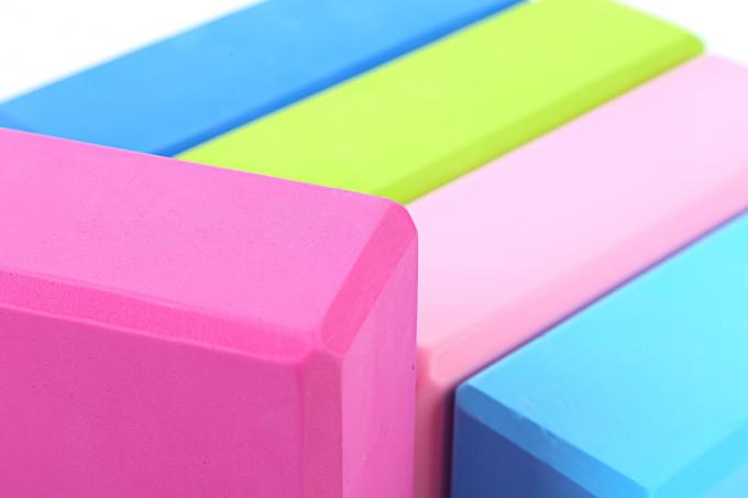 บล็อกโยคะรีไซเคิลแบบกำหนดเองสมดุลสีบริสุทธิ์และสนับสนุนการปรับปรุงความแข็งแรง 4