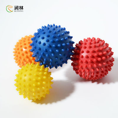 ลูกบอลนวดโยคะวัสดุ Runlin PVC, ลูกบอลโยคะแหลม 9 ซม.