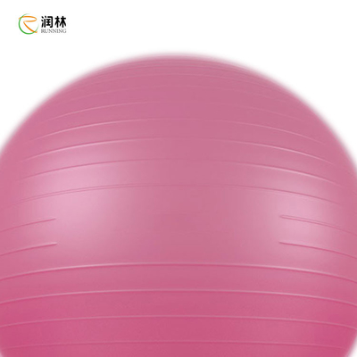 ยิม PVC วัสดุลูกบอลออกกำลังกายเก้าอี้สำหรับออกกำลังกายคงความสมดุล Yoga